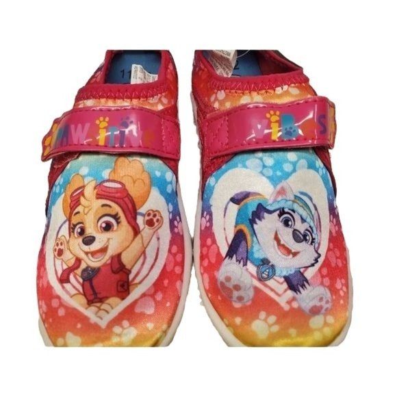 Paw Patrol Shoes Paw Patrol Water Shoes Skye and Everest Toddler Size 5/6 - Picture 7 of 7
